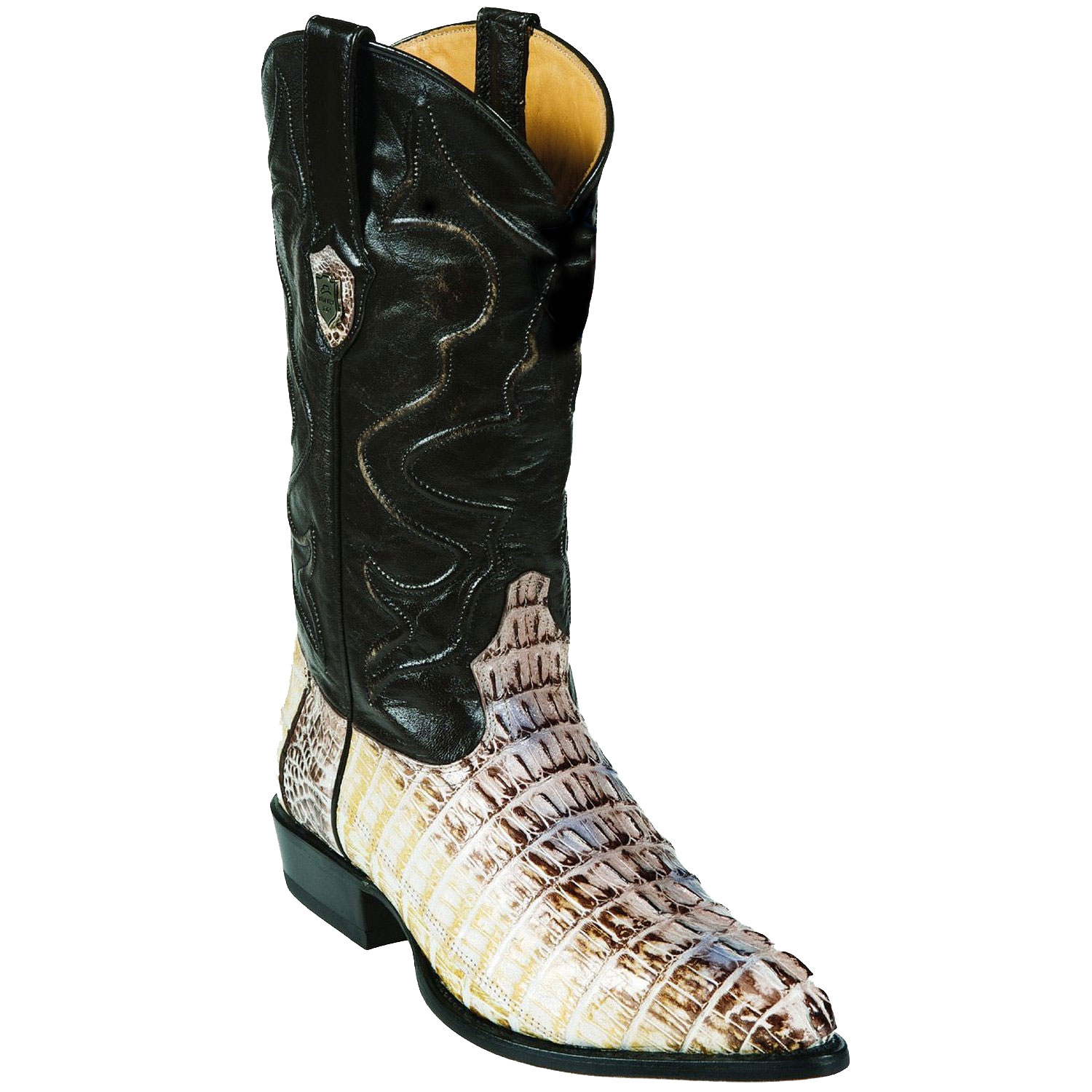 Mensusa Products Wild West JToe Natural Caiman TaCowboy Boots 457