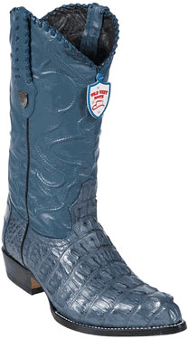 Mensusa Products Wild West JToe Blue Jean Caiman TaCowboy Boots 457