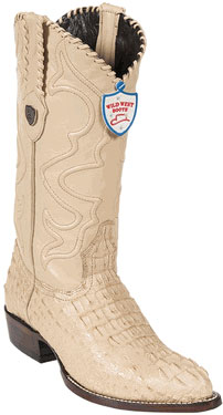 Mensusa Products Wild West Oryx JToe Caiman Hornback Cowboy Boots 457
