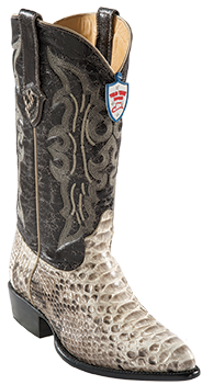 Mensusa Products Wild West Natural Python Cowboy Boots 287