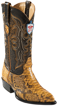 Mensusa Products Wild West Buttercup Python Cowboy Boots 287