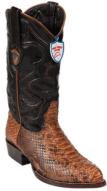 Mensusa Products Wild West Rustic Honey Python Boots 287