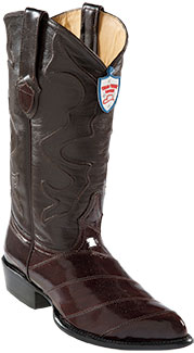 Mensusa Products Wild West Brown Eel Cowboy Boots 217