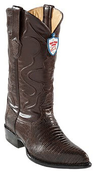 Mensusa Products Wild West Brown Teju Lizard J Toe Cowboy Boots297