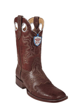 Mensusa Products Wild West Cognac Shark Wild Rodeo Toe Boots 277