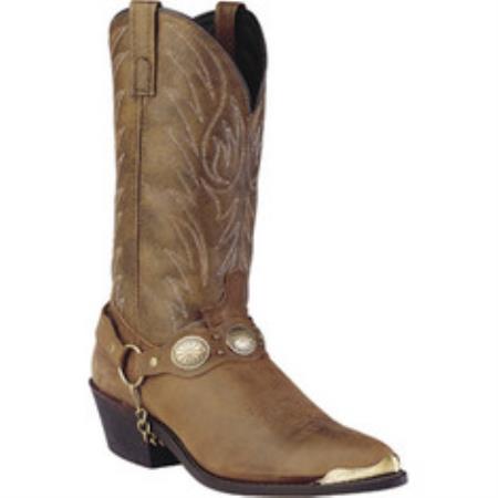 Mensusa Products Laredo Classic Cowboy 12 Brown Distressed