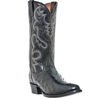 Mensusa Products Dan Post Boots Tempe DP2321 Black Full Quill Ostrich 449