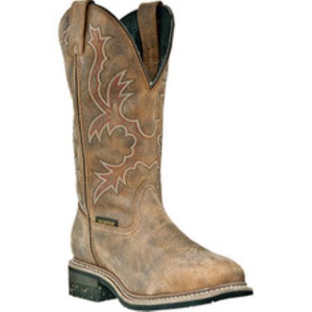 Mensusa Products Dan Post Boots Nogales Steel Toe DP69781 Tan