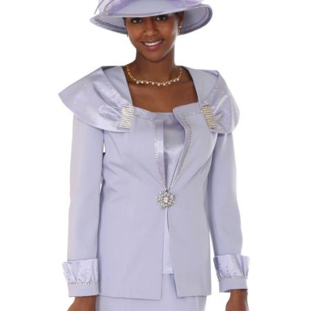 Mensusa Products New Lynda's Classic Perri Bridal Event Church 3 Piece Dress Set