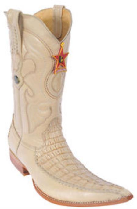 Mensusa Products 9987 Caiman TaCroc Oryx Beiges Los Altos Men's Cowboy Boots Western Riding 290