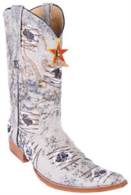 Mensusa Products Denim Oryx Handmade Los Altos Fabric Men's Cowboy Fashion Western Boots Riding