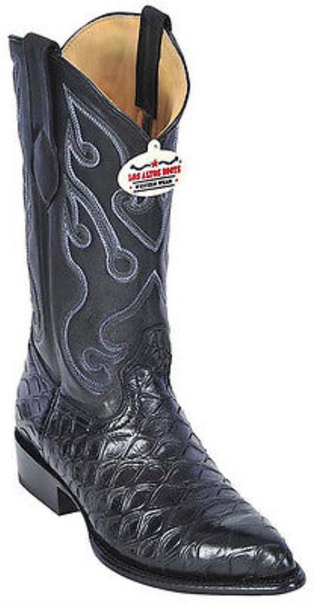 Mensusa Products Anteater Print Black Los Altos Men's Cowboy Boots Western Classics Riding