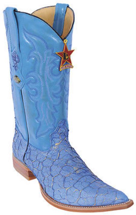 Mensusa Products Menudo Leather Royal Blue Los Altos Mens Western Boots Cowboy Classics Style 230