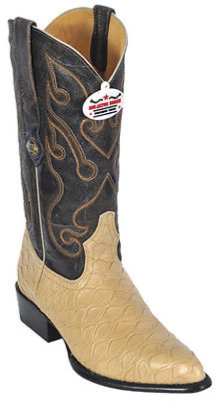 Mensusa Products Anteater Print Beige Los Altos Men Cowboy Boots Western Classic Rider