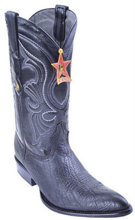 Mensusa Products Bull Shoulder Black Los Altos Men's Cowboy Boots Western Classics Riding