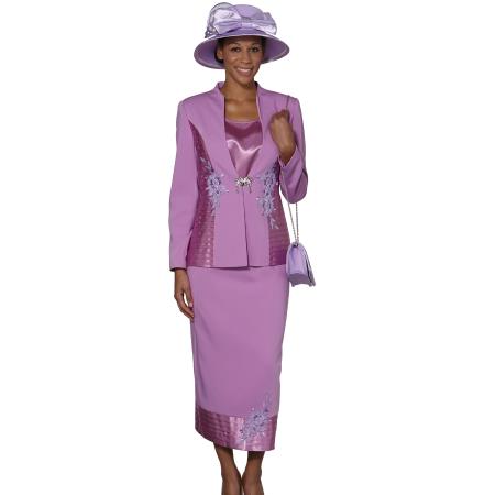 Mensusa Products Women 3 Piece Dress Set Violet