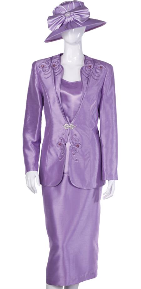 Mensusa Products Women Dress Set Lavender