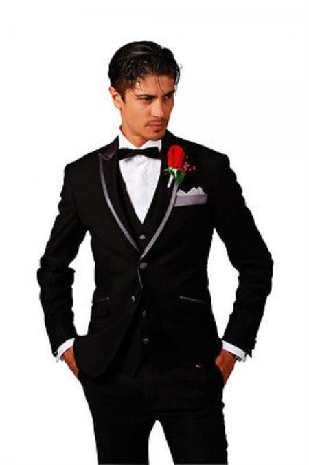 Mensusa Products Men New Fashion Designer Weddingr Groom Tuxedo Dinner Suit Jacket BlazerTrouser