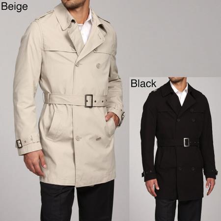 Mensusa Products Men's Belted Raincoat