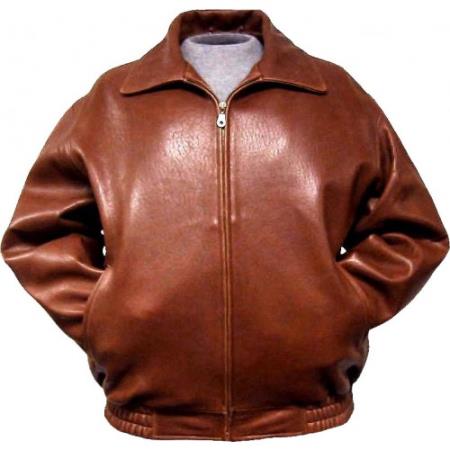Mensusa Products Rust Leather Bomber Jacket Lambskin Zip out Liner tanners avenue jacket