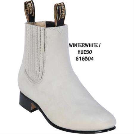 Mensusa Products Nobuck Short Boot Winter White