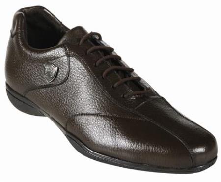 Mensusa Products Deer Leather Mens Shoe Brown