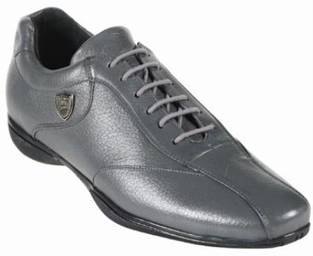 Mensusa Products Deer Leather Mens Shoe GREY