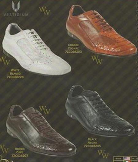 Mensusa Products Vestigium Caiman Belly Casual Sneaker 298
