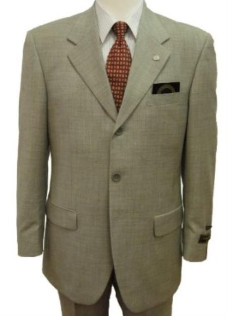 Mensusa Products Hima Men's Richard Harris Italian Style Woolen Suit with Pleated Pants