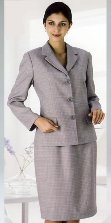 Mensusa Products Lynda Couture Promotional Ladies Suits Gray
