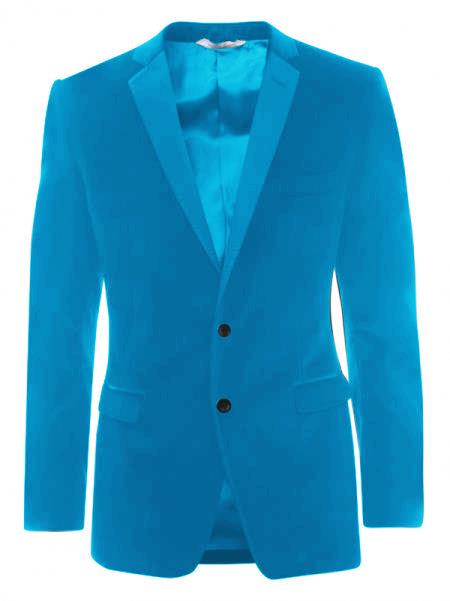 Mensusa Products Velveteen Dinner Sport Coat 2 Button Tuxedo Jacket & Blazer