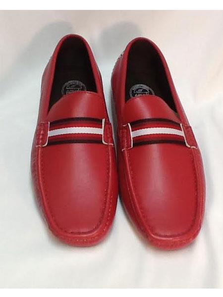 Mensusa Products Mens RED Ton On Ton Shoes