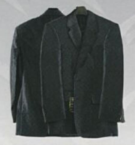 Mensusa Products Mens Western Suits-Black