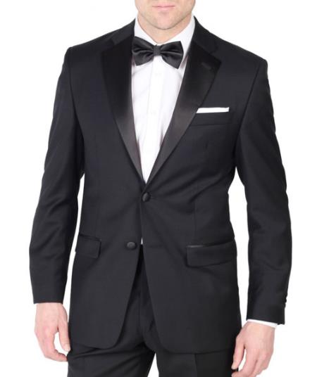 Mensusa Products Calvin Klein Wool Tuxedo Two Button Slim Fit