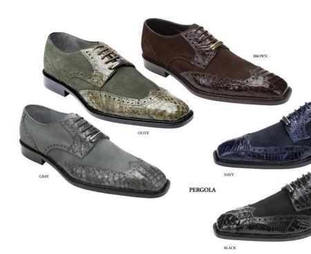 Mensusa Products Belvedere  Mens  Shoes  Available  Colors  In  Gray, Olive,  Brown, Navy  And Black