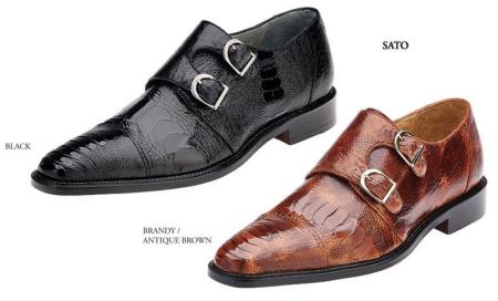 Mensusa Products Belvedere  Mens  Shoes  Available  Colors  In  Black And Brandy/Antique Brown
