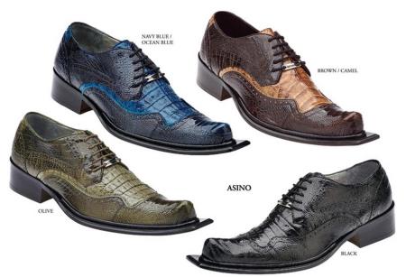 Mensusa Products Belvedere  Mens  Shoes  Available  Colors  In  Olive, Navy Blue/Ocean Blue, Brown/Camel  And Black