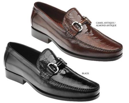 Mensusa Products Belvedere  Mens  Shoes  Available  Colors  In  Black And  Almond Antique