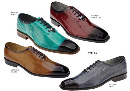Mensusa Products Belvedere  Mens  Shoes  Available  Colors  In  Antique Camel, Antique Mint, Antique Scarlet Red And  Antique Gray