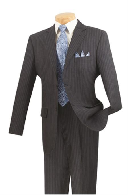 Mensusa Products Mens 2 Button Suits Navy