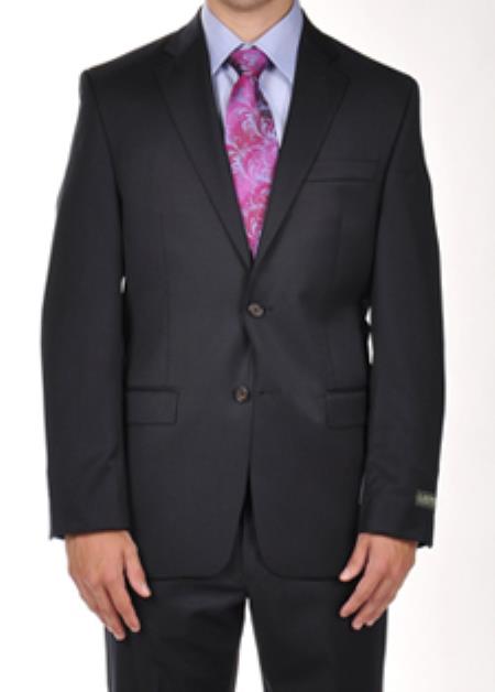 Mensusa Products Ralph Lauren Solid Navy Dress Suit Separates