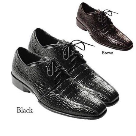Mensusa Products Men's Quality PU Uppers Oxfords Casual Dress Shoes Black, Brown