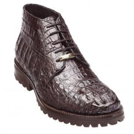 Mensusa Products Belvedere Orso Hornback Chukka Boots Brown