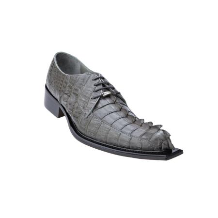Mensusa Products Belvedere Zeno Hornback Shoes Antique Gray