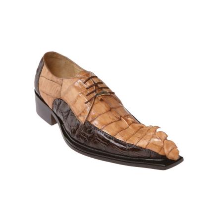 Mensusa Products Belvedere Zeno Hornback Shoes Brown/Camel