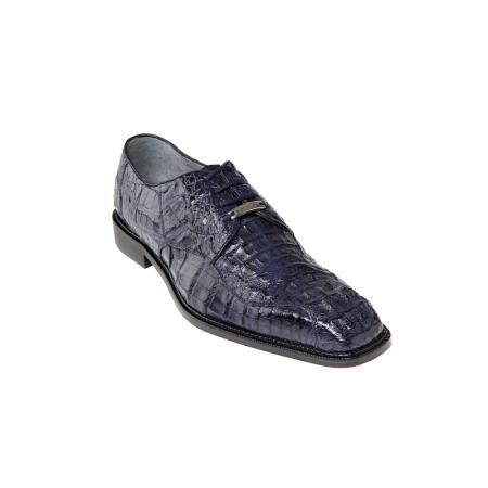 Mensusa Products Belvedere Chapo Hornback Shoes Navy