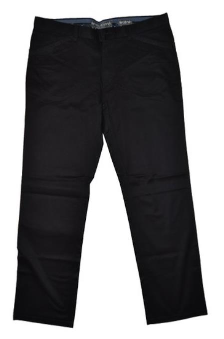 Mensusa Products Men's Designer Jeans Black
