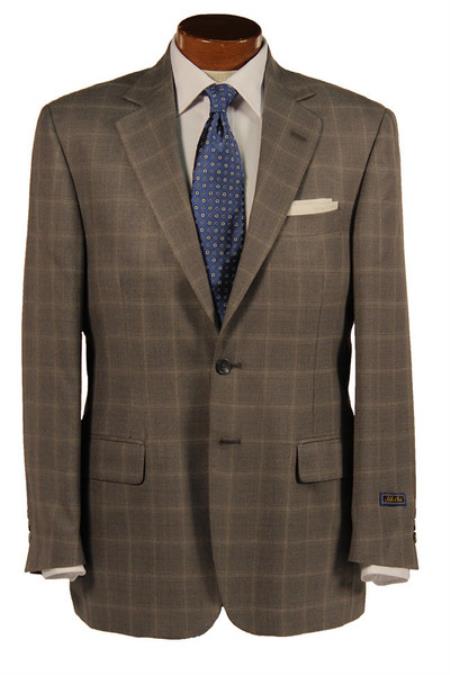 Mensusa Products Men's Sport Coat,Big & Tall In Silk & Wool Blend Grey