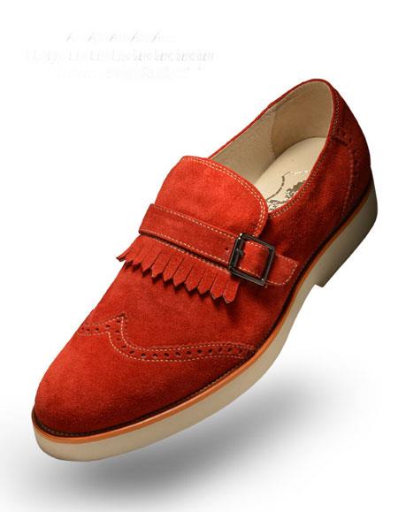 Mensusa Products Angelino-Suede-Rust-Shoes