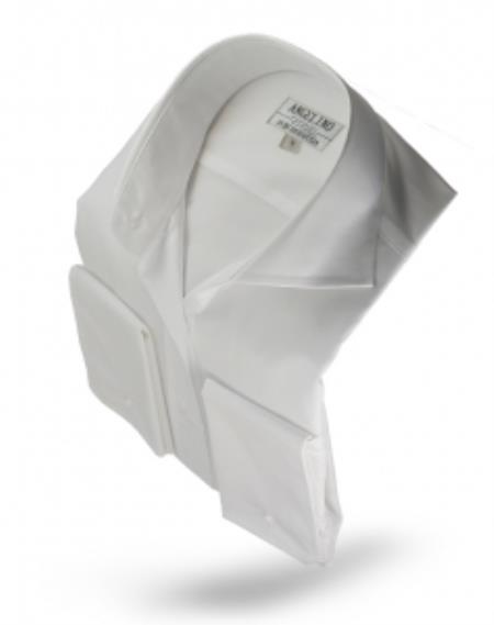 Mensusa Products Angelino Shirt Wave White